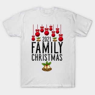 2021 Family Christmas Xmas Gift T-Shirt